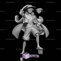 Luffy Legend Digital STL Files