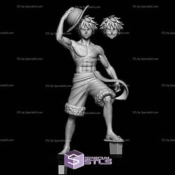 Luffy Legend Digital STL Files