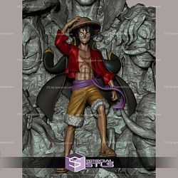 Luffy Legend Digital STL Files