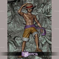 Luffy Legend Digital STL Files