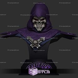 Skeletor Bust V2 Digital STL Files