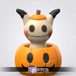 Super Basic Pokemon STL - Halloween Mimikyu