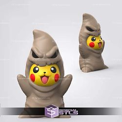 Super Basic Pokemon STL - Oogie Boogie Pikachu