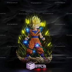 Son Gohan Super Saiyan V2 Digital STL Files