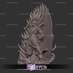 Son Gohan Super Saiyan V2 Digital STL Files