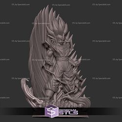 Son Gohan Super Saiyan V2 Digital STL Files