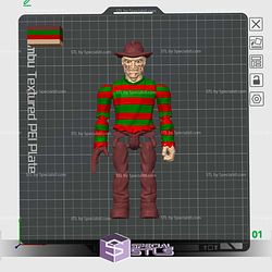 Super Basic STL - Flexi Freddy Kruger