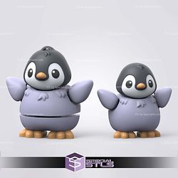 Super Basic STL - Flexi Penguin