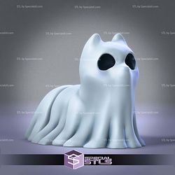 Super Basic STL - Flexi Ghost Cat