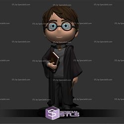 Super Basic STL - Little Big Head Harry Potter