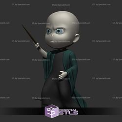 Super Basic STL - Little Big Head Voldermort