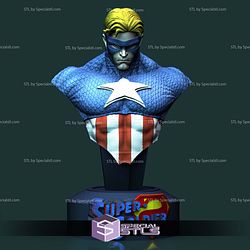 Super Soldier Amalgam Bust Digital STL Files