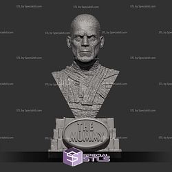 The Mummy Classic Monsters Bust Digital STL Files