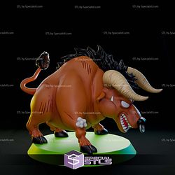 Toro Oolong Bull Form Chibi Digital STL Files