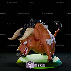 Toro Oolong Bull Form Chibi Digital STL Files