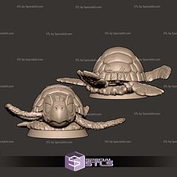 Urigame Turtle of Master Roshi Chibi Digital STL Files