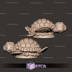 Urigame Turtle of Master Roshi Chibi Digital STL Files