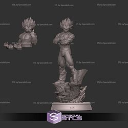 Vegeta Ultra Ego New Form Digital STL Files