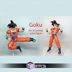 Action Figure Son Goku Digital STL Files