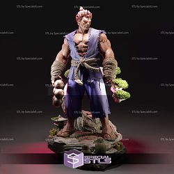 Akuma Angry Street Fighter Digital STL Files