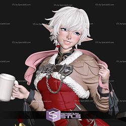 Alisaie Leveilleur Final Fantasy Digital STL Files