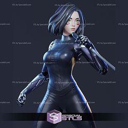 Alita High Detail Digital STL Files