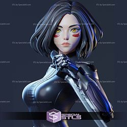 Alita High Detail Digital STL Files