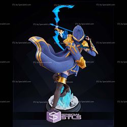 Ashe in Action League of Legends Digital STL Files