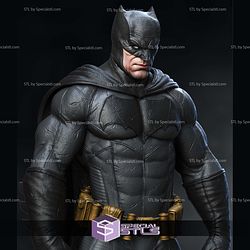 Batman Muscle Standing Digital STL Files