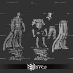 Batman Muscle Standing Digital STL Files