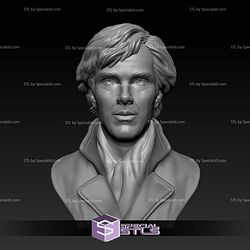 Benedict Cumberbatch Bust V2 Digital STL Files