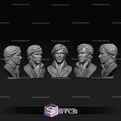 Benedict Cumberbatch Bust V2 Digital STL Files