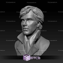 Benedict Cumberbatch Bust V2 Digital STL Files