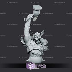 Beta Ray Bill Scream Bust Digital STL Files