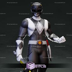 Black Ranger and Axe Power Ranger Digital STL Files