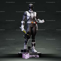 Black Ranger and Axe Power Ranger Digital STL Files