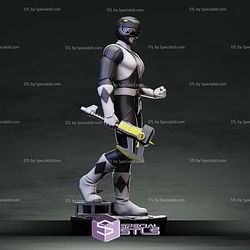 Black Ranger and Axe Power Ranger Digital STL Files