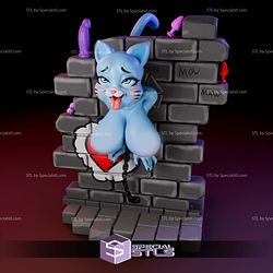 Blue cat Mommy NSFW Digital STL Files