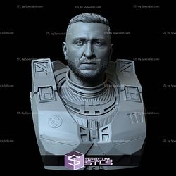 Bust Portrait STL Collection - Master Chief Halo