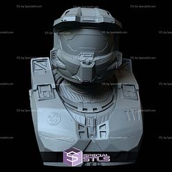 Bust Portrait STL Collection - Master Chief Halo