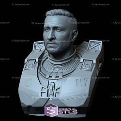 Bust Portrait STL Collection - Master Chief Halo