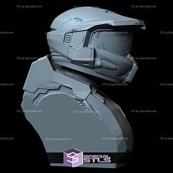 Bust Portrait STL Collection - Master Chief Halo