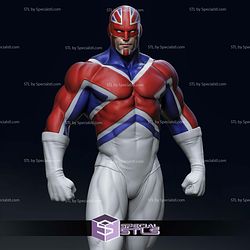 Captain Britain V2 Digital STL Files