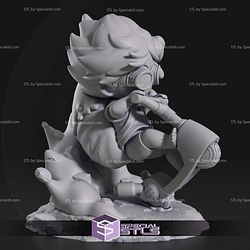 Chibi Ein and Edward Cowboy Bebop Digital STL Files