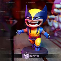 Chibi Wolverine X Men 97s Digital STL Files