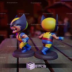 Chibi Wolverine X Men 97s Digital STL Files