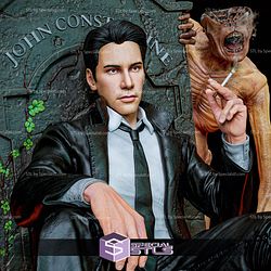 Constantine Keanu Reeves Digital STL Files