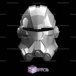 Cosplay STL Files Bad Batch Echo Helmet V2