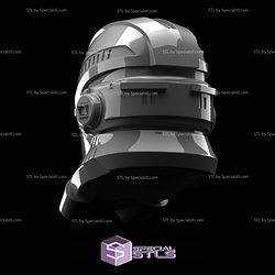 Cosplay STL Files Bad Batch Echo Helmet V2