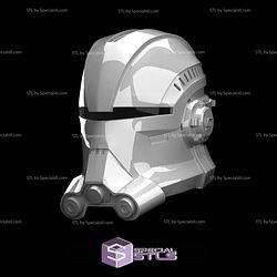 Cosplay STL Files Bad Batch Echo Helmet V2